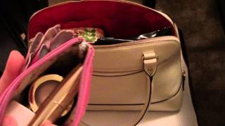 whats in my bag Kate Spade [upl. by Lambart]