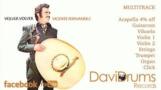 Vicente Fernandez  Volver Volver MULTITRACK BACKINGTRACK REMAKE [upl. by Tavish]