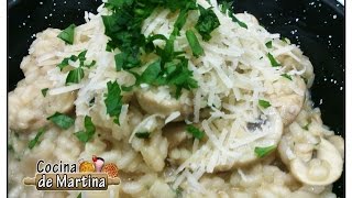 Risotto  Recetas de cocina  Cocina de Martina [upl. by Lunseth]