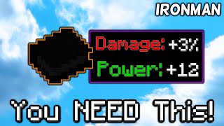 THIS BRAND NEW ACCESSORY IS INSANE Hypixel Skyblock IRONMAN 241 [upl. by Lletram]