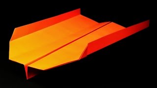 How to make a Paper airplane BOOMERANG  Plane that comes back to you  BEST Paper Planes [upl. by Nauhs690]