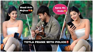 Totlaतोतला Singing Prank On Girl  Love Songs Mashup  Impressing Cute Girls Reactions😍 Jhopdi K [upl. by Horsey]