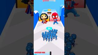 Super Hero Fight Run Lvl 171 Shorts gaming youtubeshorts superhero viralgame [upl. by Ardnnaed144]