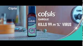 Cofsils Gargle for Good Health  CIPLA  10 Seconds [upl. by Osugi185]