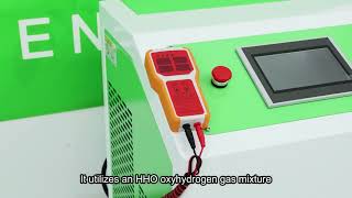 Okay Energy HHO Car Engine Decarbonizing Machine Carbon Cleaner [upl. by Ynattyrb]