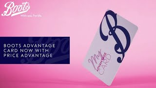 Boots Advantage Card Now With Price Advantage  TV Advert  Boots UK [upl. by Yasnil]