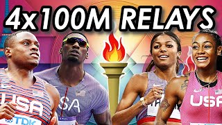 4x100m Relay Heats Recap  Paris Olympics Athletics [upl. by Thapa]