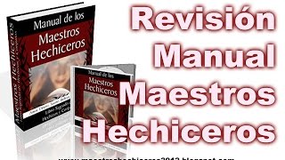 Manual de los maestros hechiceros  revisión descarga 🔺🔺🔺 [upl. by Josefa]