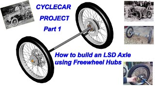 How to build a Cyclekart LSD Chain Drive Axle [upl. by Tshombe761]