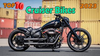 TOP 10 Cruiser Motorcycles 2023  and their Price [upl. by Ecirehc217]