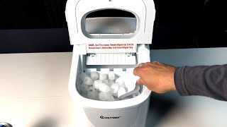 The BEST Mini Portable Electric Ice Maker Machine [upl. by Asiar752]