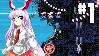 Touhou 9 PoFV  Reisen Story Mode Part 1 [upl. by Laurentium]