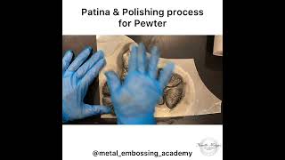 Pewter Art Tutorial Patina and polishing process [upl. by Nancee]