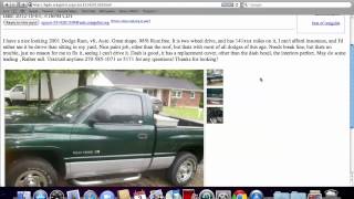 Craigslist Bowling Green Kentucky  Cheap Used Cars for Sale by Owner Available in 2012 and 2013 [upl. by Noir63]