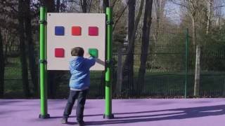 Aire de jeux interactives  Interactive Therapeutic playground [upl. by Taggart]