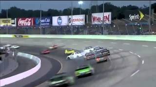 Piquet Jr  Bodine and Lofton Crash  2012 UNOH 225 [upl. by Ettedualc]