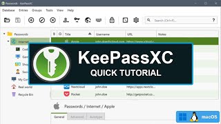 KeePassXC Tutorial  How To Use KeePassXC [upl. by Elimac]