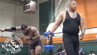 CCW SURGE 7723 Brick Bronson vs Bone Krusher Dusty Williams in action [upl. by Diandre]