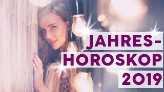 Dein Jahreshoroskop 2019 Wie viele Glückstage erwarten dich ✨I HOROSKOP [upl. by Scarlett289]