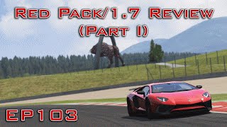 Assetto Corsa Lamborghini Aventador LP7504  Red Pack17 Review  Episode 103 [upl. by Llewon465]