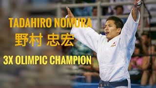 Tadahiro Nomura  野村 忠宏 The Only Judoka with Three Olympic Gold Medals [upl. by Ahsyla]