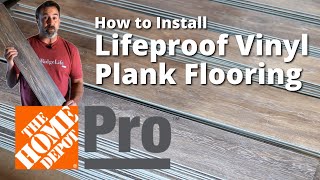 HOW TO Install Lifeproof Vinyl Plank amp Laminate Flooring  Easy Step by Step  Tips amp Tricks [upl. by Aidnahs]