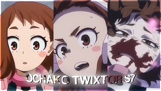 Ochako Uraraka  Free Twixtor clips  Mha • saison 6 all scenes [upl. by Nnyliak]