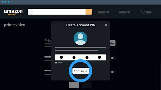 Prime Video Set Up A Prime Video Account PIN [upl. by Elime]