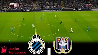 🔴LIVE Club Brugge vs Anderlecht I BELGIUM First Division A I eFootball PES 2021 Gameplay [upl. by Hcone]