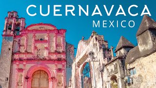 CUERNAVACA by DRONE 4K  Beautiful Town near Mexico City  Best Places To Visit in Mexico [upl. by Esorbma344]