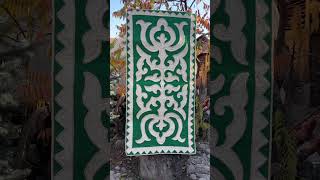 Beauty of shyrdak shyrdak kyrgyztan homedecor rugmaking diy handmade [upl. by Whale9]