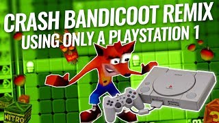 Remixing The Crash Bandicoot Theme Using A PS1 [upl. by Nonahs554]