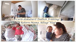 Carlo diskutiert  Alltag als Rebornmama  Vlog  Reborn Baby Deutsch  Little Reborn Nursery [upl. by Flaherty]