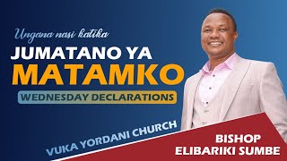 🔴LIVE  WEDNESDAY DECLARATION SERVICE  JUMATANO YA MATAMKO  KANISA LA VUKA YORDANI  24 APRIL 2024 [upl. by Valida]