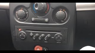 HOW TO Renault AUX Settings On Stock Radio [upl. by Johan]