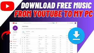 How To Download Music From Youtube To MP3 In PCLaptopComputer [upl. by Enaed]