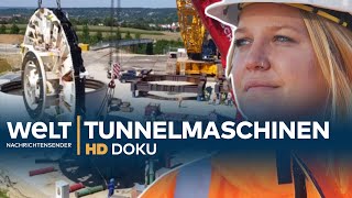 TunnelMaschinen für Stuttgart 21  bohren buddeln sprengen  HD Doku [upl. by Eceinhoj]