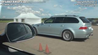 Evotech Audi RS6 vs BMW M5 Touring ESS ECU [upl. by Anna-Diane]