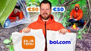 €50 Temu VS €50 Bolcom Survival Challenge Interessant [upl. by Marv]