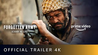 The Forgotten Army Azaadi Ke Liye  Official Trailer 2020  Kabir Khan  Sunny Kaushal Sharvari 4K [upl. by Zashin]