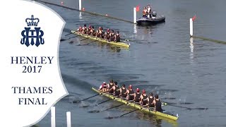 Thames Final  Thames B v Thames A  Henley 2017 [upl. by Feodor]