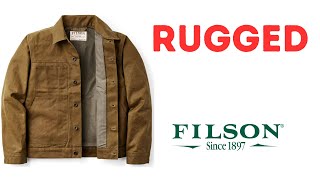 Filson Tin Cloth Short Lined Cruiser Jacket Review [upl. by Bahner931]