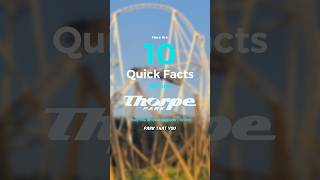 10 CRAZY Facts About Thorpe Park 😱 [upl. by Pandich]