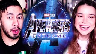 AVENGERS END GAME  Teaser Trailer Reaction [upl. by Silvers]