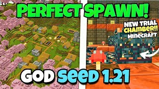 😱 X11 BLACKSMITHS VILLAGE SPAWN  😱GOD SEEDS FOR MINECRAFT PE 121 SEEDS  MINECRAFT 121 UPDATE [upl. by Suraved]