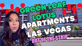 LAS VEGAS Green Leaf Lotus apartments 2023 off the strip lasvegas apartment [upl. by Tartan]