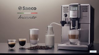 La Nuova Saeco Incanto – Design elegante caffe’di straordinaria qualita’ [upl. by Aymik]