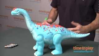 Dinosaur Train Walk amp Stomp Arnie Argentinosaurus from Tomy [upl. by Cathlene]