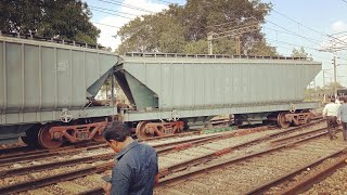 RERAILING OF TRAIN  DERAILED WAGAN  RAILWAYS [upl. by Ennovad]