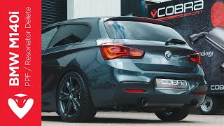 BMW M140i PPF  GPF Centre Resonator Delete Exhaust by Cobra Sport [upl. by Baumbaugh76]